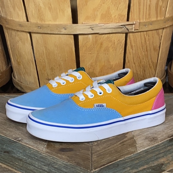 Vans Era Canvas ‘Color Block’ Sneakers - Picture 3 of 11